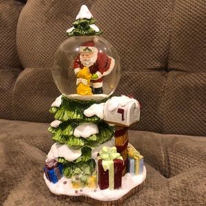 Fitz & Floyd musical snow globe